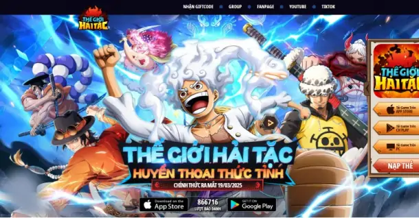 Code Thế Giới Hải Tặc cập nhật mới nhất tháng 07/2025