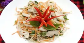 Cách làm gỏi lưỡi heo đu đủ, công thức giòn ngon hấp dẫn