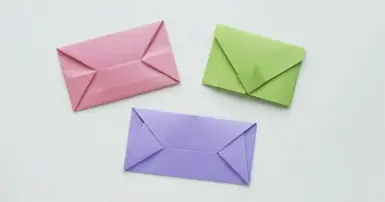 Hướng dẫn chi tiết cách gấp phong bì đẹp, đơn giản và sáng tạo tại nhà