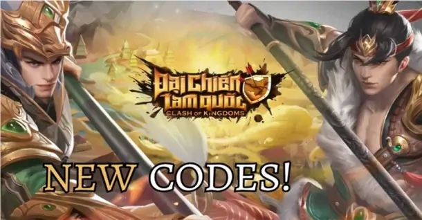 Code Đại Chiến Tam Quốc cập nhật mới nhất tháng 07/2025