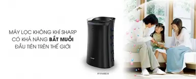 Tận hưởng không khí trong lành với máy lọc khí Sharp
