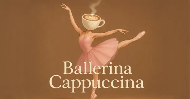 Ballerina Cappuccina: Biểu tượng gây nghiện của vũ trụ 