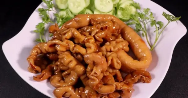 Cách làm lòng heo khìa nước dừa thơm lừng, chuẩn vị