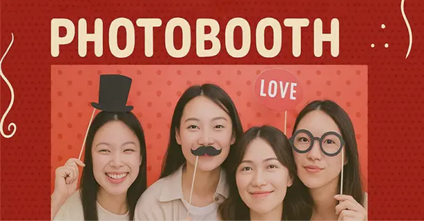 Bí kíp chụp ảnh Photobooth đẹp mà bạn không thể bỏ qua