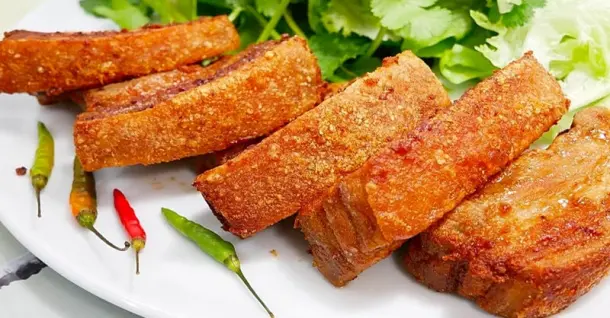 Cách làm thịt heo muối giòn da thơm ngon, đậm vị, dễ thực hiện
