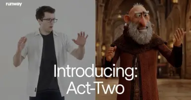 Runway Act-Two: Công cụ AI đột phá cho video cảm xúc, chuyển động như thật