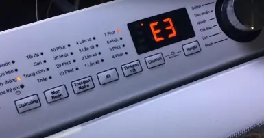 Lỗi E3 máy giặt Aqua là gì? Nguyên nhân và cách xử lý hiệu quả tại nhà