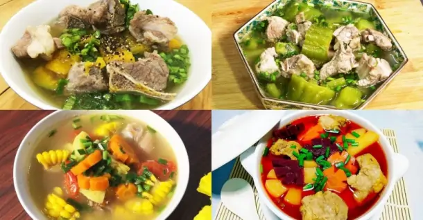 Cách nấu canh xương heo thơm ngon với nước dùng ngọt thanh