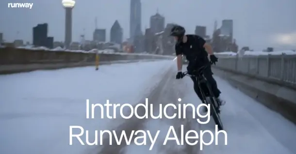 Runway Aleph - Cách mạng hóa chỉnh sửa video với trí tuệ nhân tạo