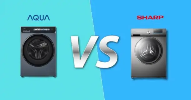 So sánh máy giặt Aqua và Sharp: Nên mua thương hiệu nào tốt hơn?