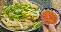 Cách làm món chân gà hấp hành sả giòn ngon, không bị tanh
