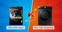 Máy giặt Aqua và Samsung: Thương hiệu nào đáng tiền hơn?