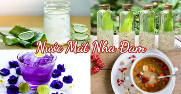 4 cách nấu nước mát nha đam thanh lọc cơ thể dễ làm tại nhà