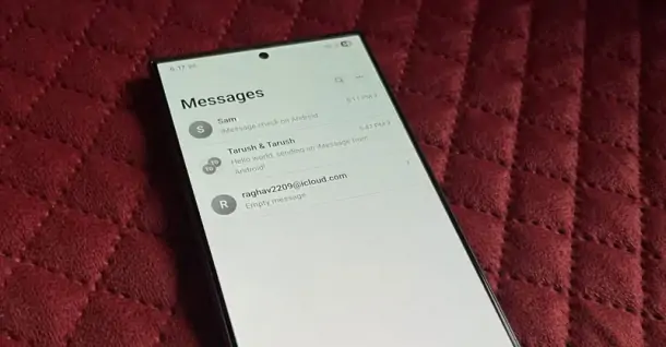 Hướng dẫn cách dùng iMessage trên điện thoại Android