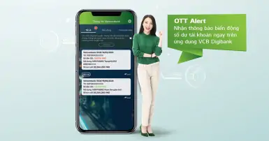 Cách bật thông báo số dư tài khoản Vietcombank chi tiết