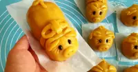 Cách làm bánh Trung thu con heo dễ thương, bé nào cũng thích