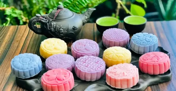 Cách làm bánh Trung thu dẻo với 6 loại nhân khác nhau