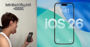 Cách thiết lập lè lưỡi lướt Tiktok trên iOS 26: Trào lưu mới gây sốt mạng xã hội