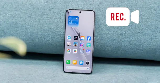 Hướng dẫn cách quay màn hình điện thoại Xiaomi, Redmi đơn giản, dễ hiểu