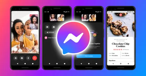 Cách chia sẻ màn hình khi gọi Messenger trên điện thoại, máy tính