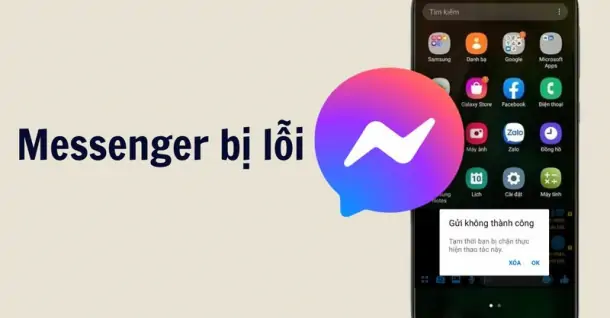 Messenger bị lỗi không đăng nhập nhập được và cách khắc phục