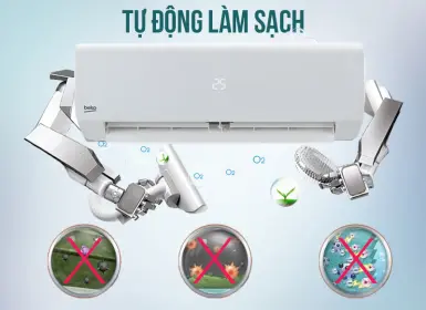 Tính năng tự động làm sạch trên máy lạnh