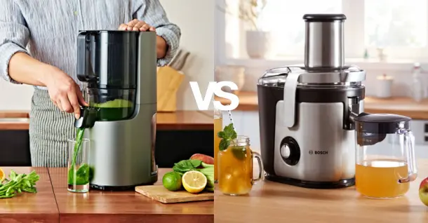 So sánh máy ép chậm và máy ép nhanh: Đâu là lựa chọn phù hợp?