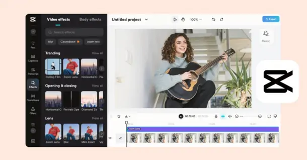 Cách lọc tạp âm trong video bằng Capcut trên điện thoại, máy tính