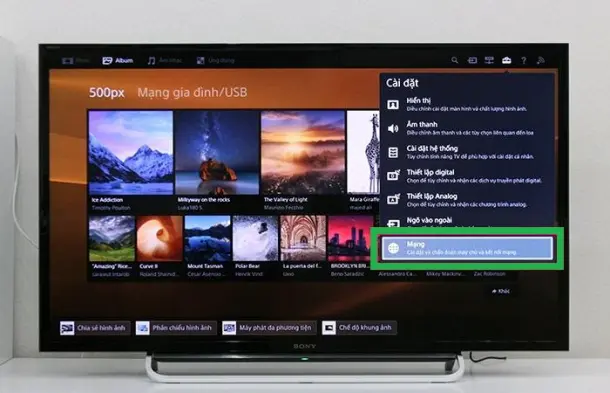 Hướng dẫn cách đồng bộ Data từ Laptop lên Smart Tivi Sony