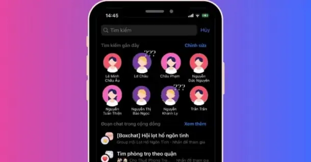 Cách xóa bạn xuất hiện trên list online Messenger nhanh chóng