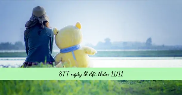Tổng hợp 100+ STT ngày lễ độc thân 11/11 cực hay, hài hước