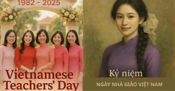 Gợi ý mẫu prompt tạo ảnh đại diện mừng ngày 20/11 bằng AI