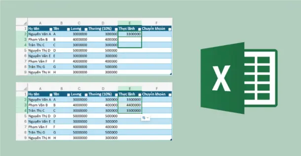 Cách sao chép công thức Excel không bị lỗi định dạng