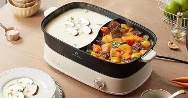 Có nên mua nồi lẩu điện 2 ngăn không? Lợi ích của nồi lẩu 2 ngăn