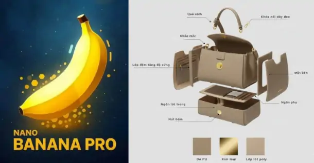 Hướng dẫn tạo ảnh giải thích cấu trúc đồ vật với Nano Banana Pro
