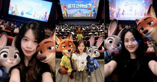 Hướng dẫn cách tạo ảnh cùng Zootopia với Nick và Judy bằng CapCut