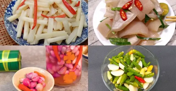Các món ngâm ngày Tết phổ biến, dễ làm, phù hợp mọi gia đình