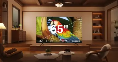 Top 5 tivi 65 inch giá tốt cho phòng khách hiện đại