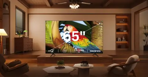 Top 5 tivi 65 inch giá tốt cho phòng khách hiện đại