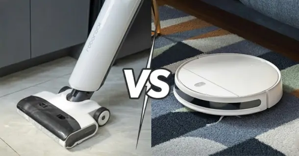 Nên mua máy hút bụi hay robot hút bụi cho nhu cầu sử dụng của gia đình?