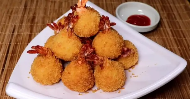 Cách làm tôm viên chiên xù giòn rụm, ngon như ngoài hàng