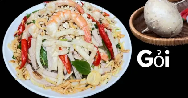Cách làm gỏi củ đậu tôm thịt thơm ngon, hấp dẫn ngay tại nhà