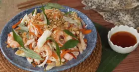Cách làm gỏi mít non tôm thịt lạ miệng, đơn giản tại nhà