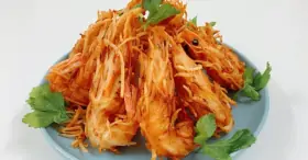 Cách làm tôm chiên dừa vàng đẹp, giòn ngon ngay tại nhà