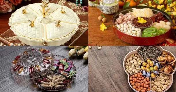 Khay bánh kẹo Tết gồm có những gì? Gợi ý các mẫu khay đẹp