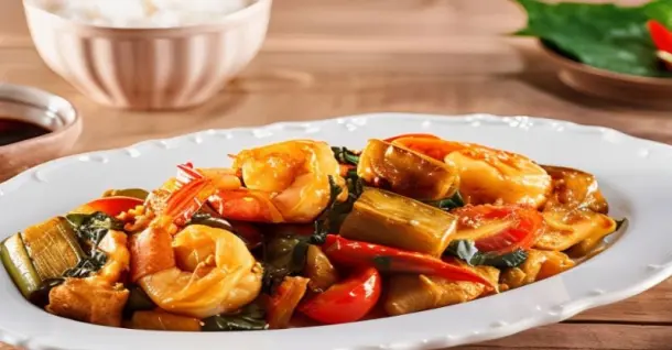 Cách xào cà tím với tôm đơn giản cho bữa ăn gia đình