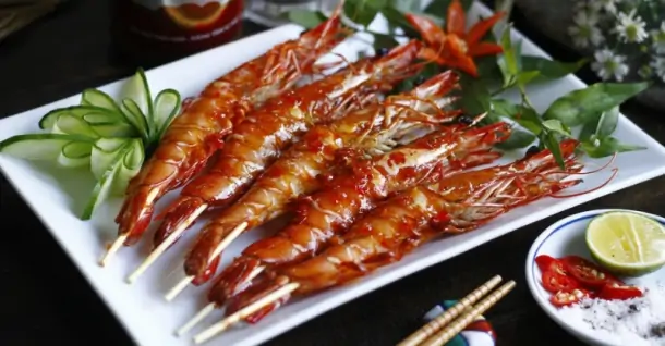 Cách làm tôm nướng muối ớt bằng nồi chiên không dầu thơm ngon