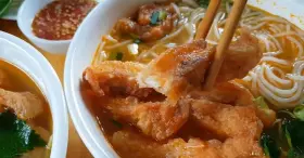 Cách nấu bún cá diêu hồng thơm ngon, đơn giản tại nhà