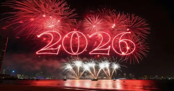 Lịch bắn pháo hoa Tết Dương Lịch 2026 trên cả nước