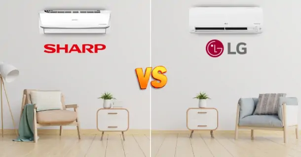 So sánh máy lạnh Sharp và LG - Lựa chọn nào phù hợp cho bạn?